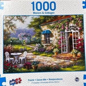 1000-Piece Puzzle - Manors & Cottages